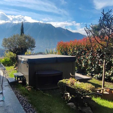 Magic Garden With Jacuzzi-Pool And Luxury Lake Como View Lenno Exterior photo