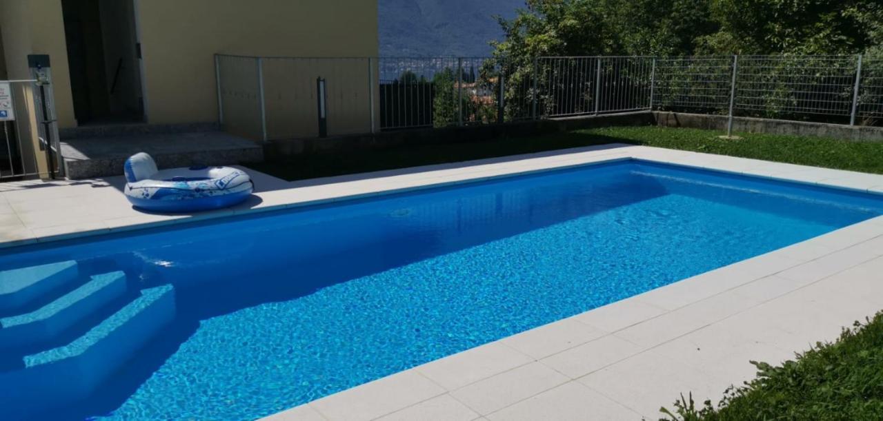 Magic Garden With Jacuzzi-Pool And Luxury Lake Como View Lenno Exterior photo