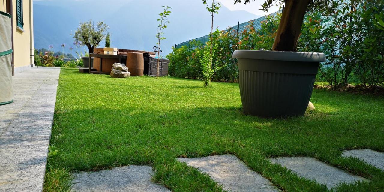 Magic Garden With Jacuzzi-Pool And Luxury Lake Como View Lenno Exterior photo